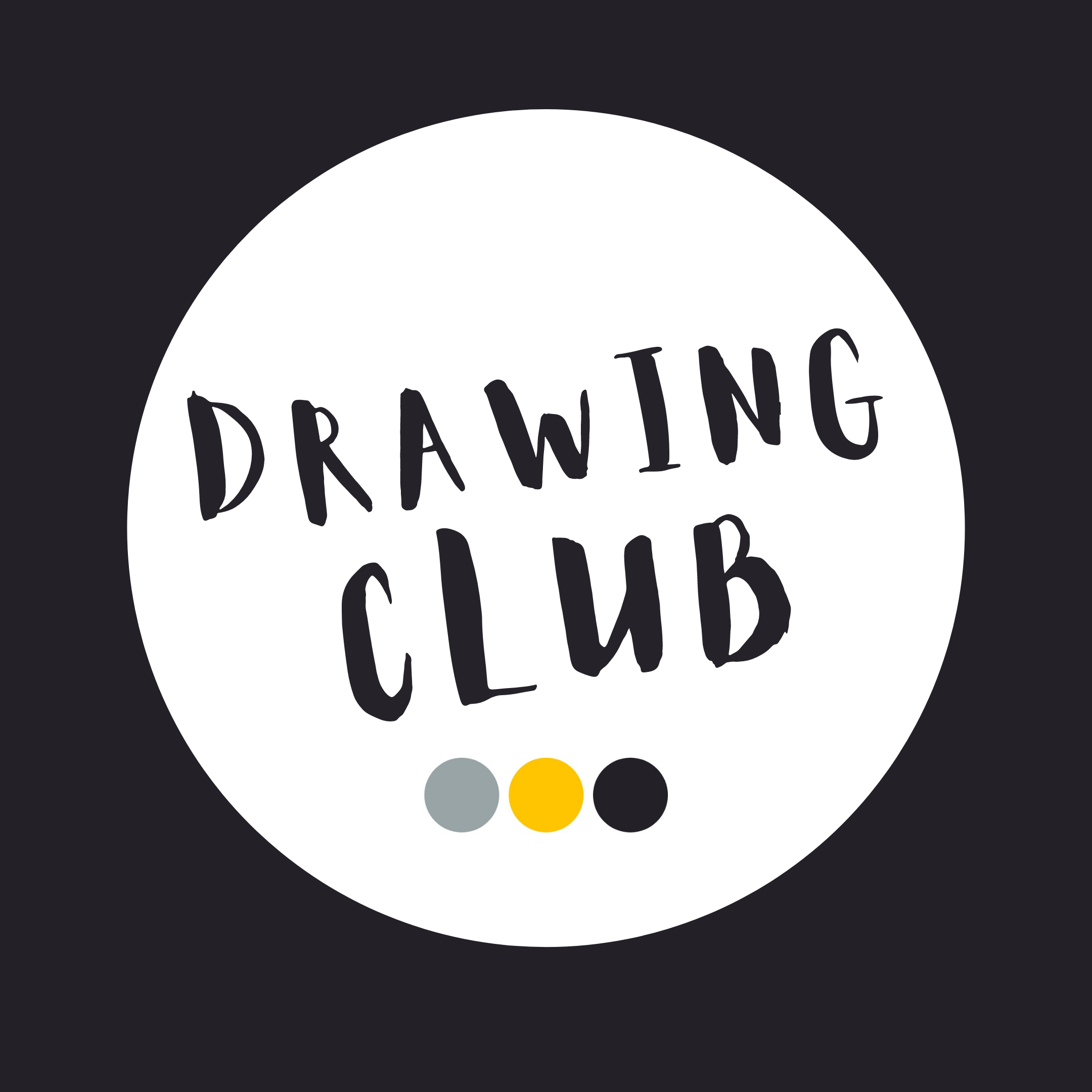 DRAWING CLUB BADGE